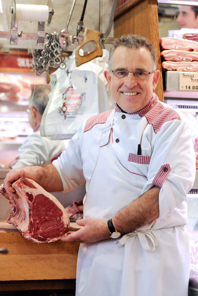 Portrait du boucher Jean-Pierre Bajon